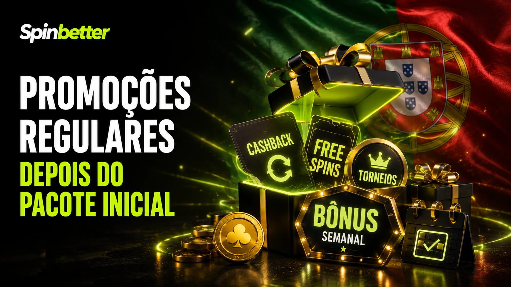 Promoções regulares do casino SpinBetter em Portugal